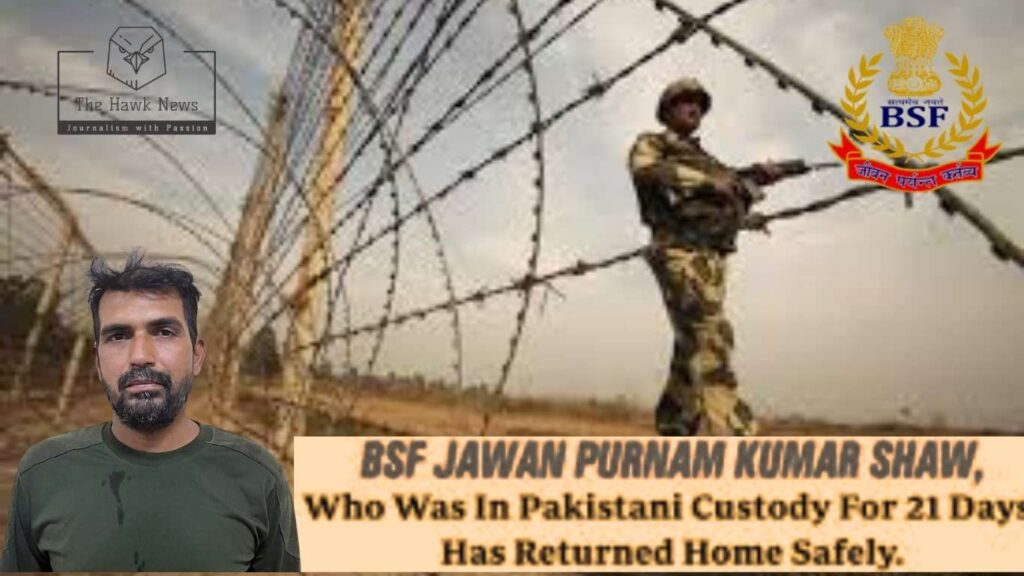 21 நாள்களுக்கு பிறகு BSF வீரர் விடுதலை